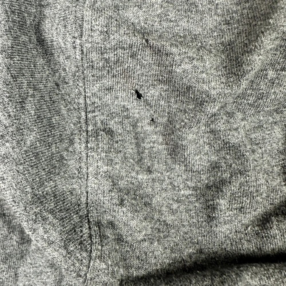 Nike Sportswear Full Zip Hoodie Mens XL‎ Gray Lightweight Jersey Sweatshirt